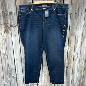 NWT Torrid Boyfriend Straight Jean Vintage Stretch Denim Blue 24R